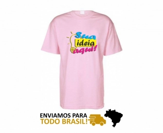 CAMISETA ROSA BEBE PERSONALIZADA